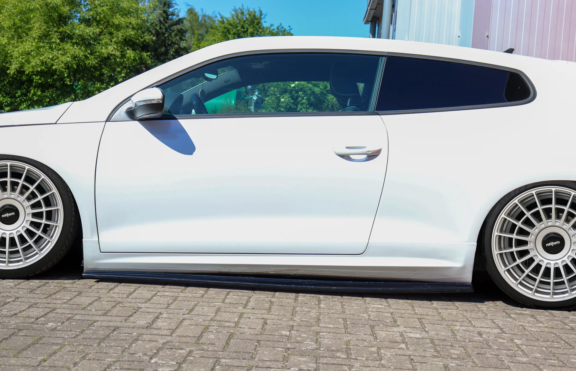 Ingo Noak Cup Seitenschweller aus ABS für VW Scirocco 3 mit R-Line