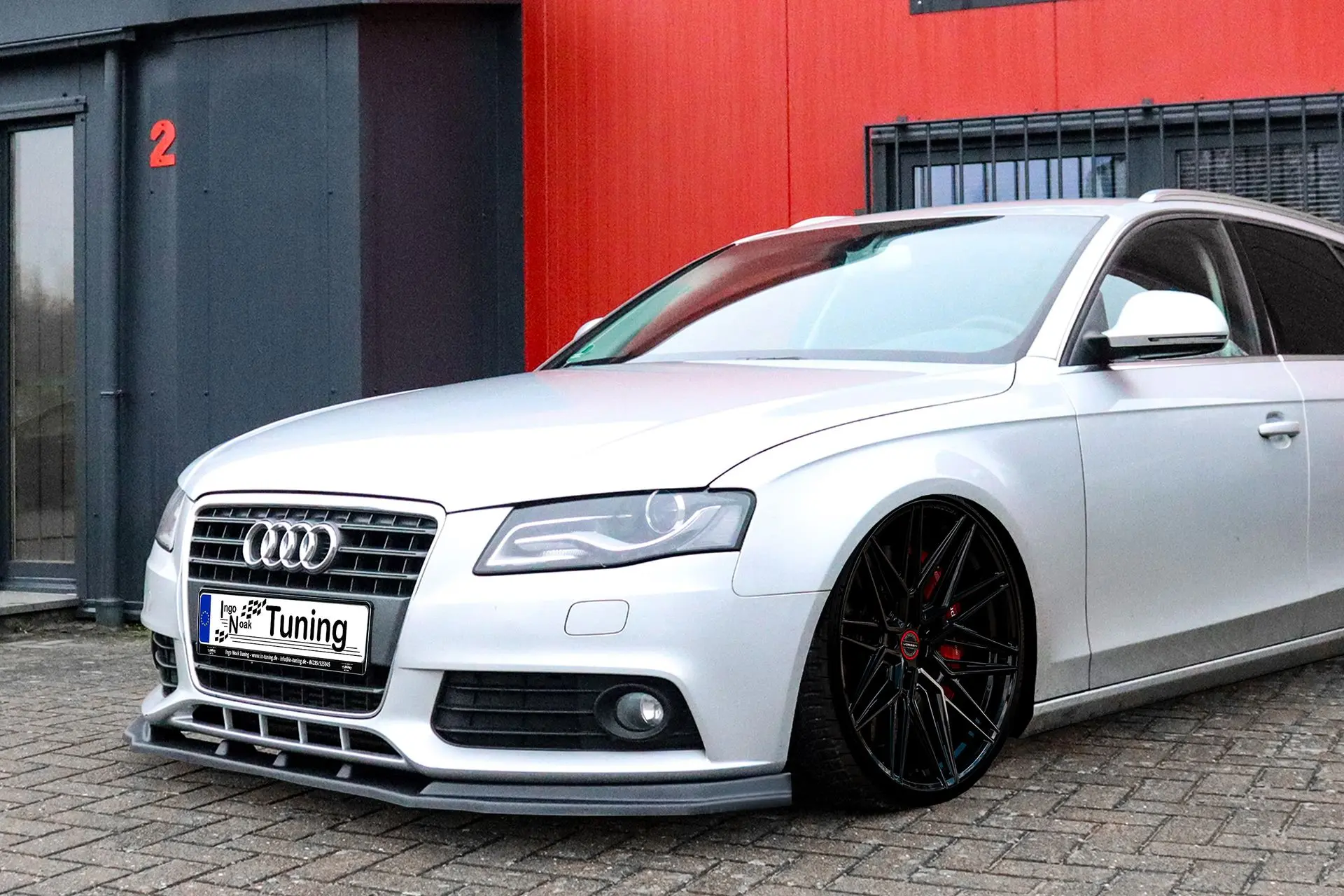 Ingo Noak Cup Frontspoilerlippe für Audi A4 B8 mit S-Line