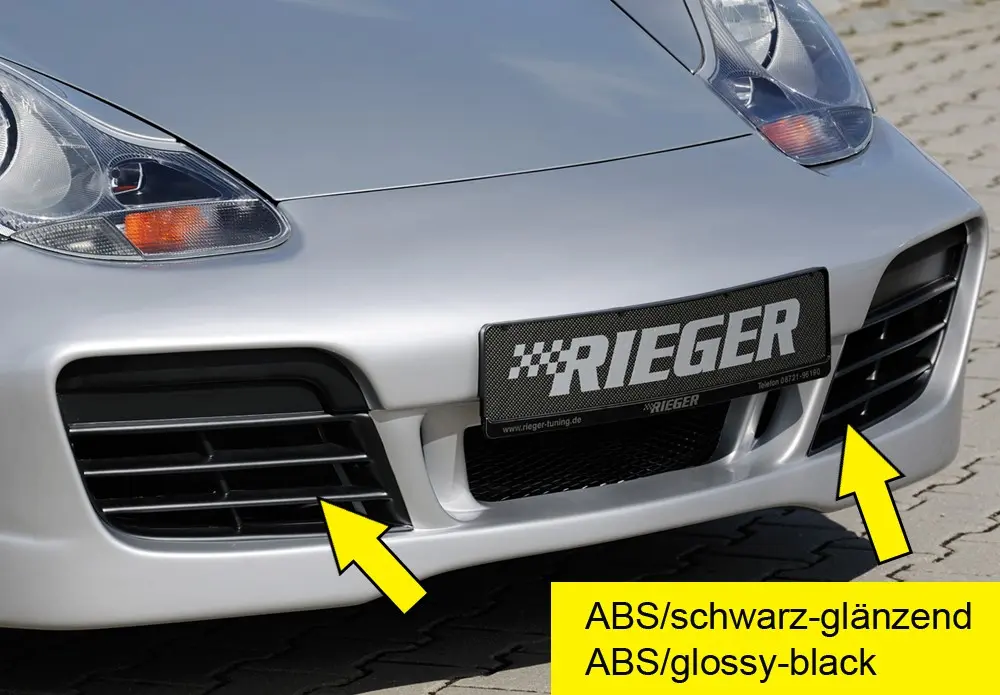 Rieger Lufteinlaßblenden für Porsche 911 996 / Boxster 986