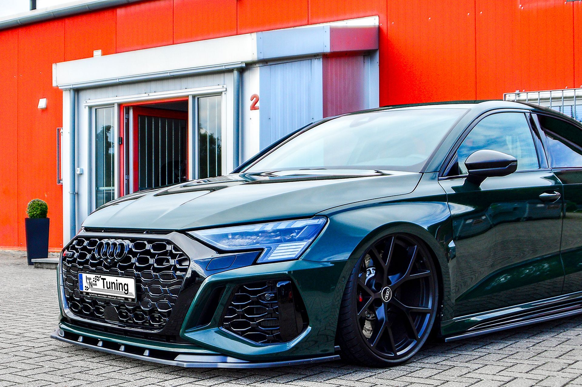 Ingo Noak Cup Frontspoilerlippe für Audi RS3 8Y Bj.2020-