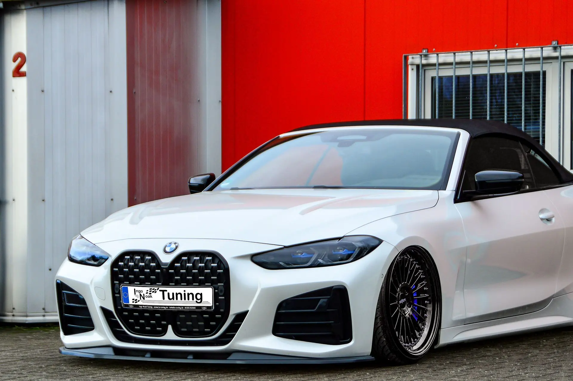 Ingo Noak Cuplippe Spoilerschwert aus ABS BMW 4er G22+G23