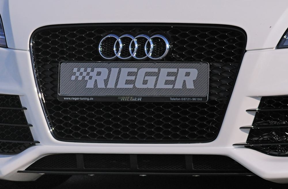 Rieger Kühlergrill Audi TT-RS (8J), schwarz glänzend