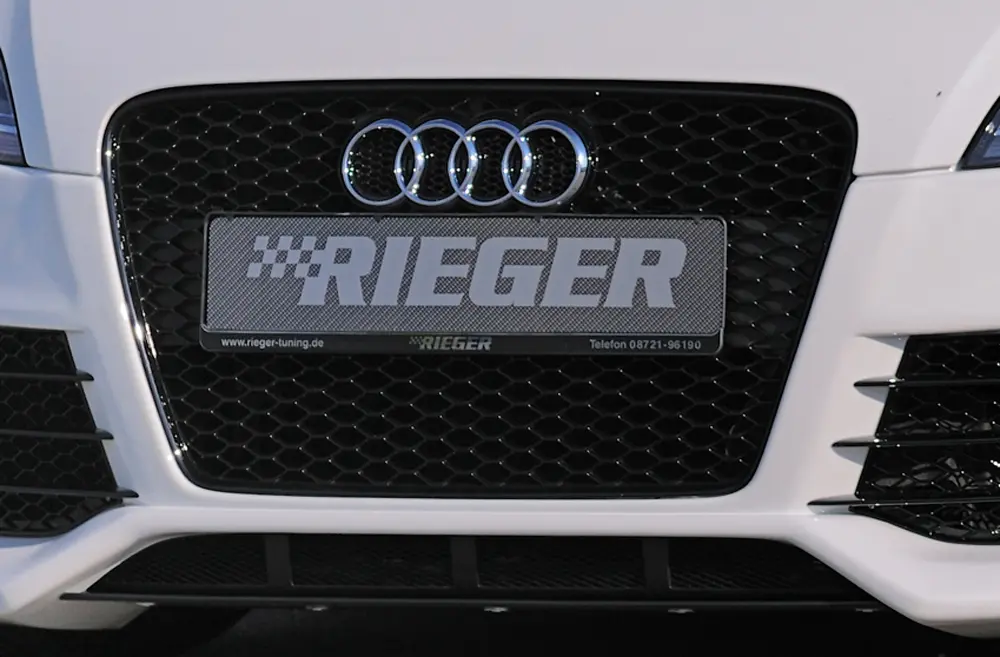 Rieger Kühlergrill Audi TT-RS (8J), schwarz glänzend