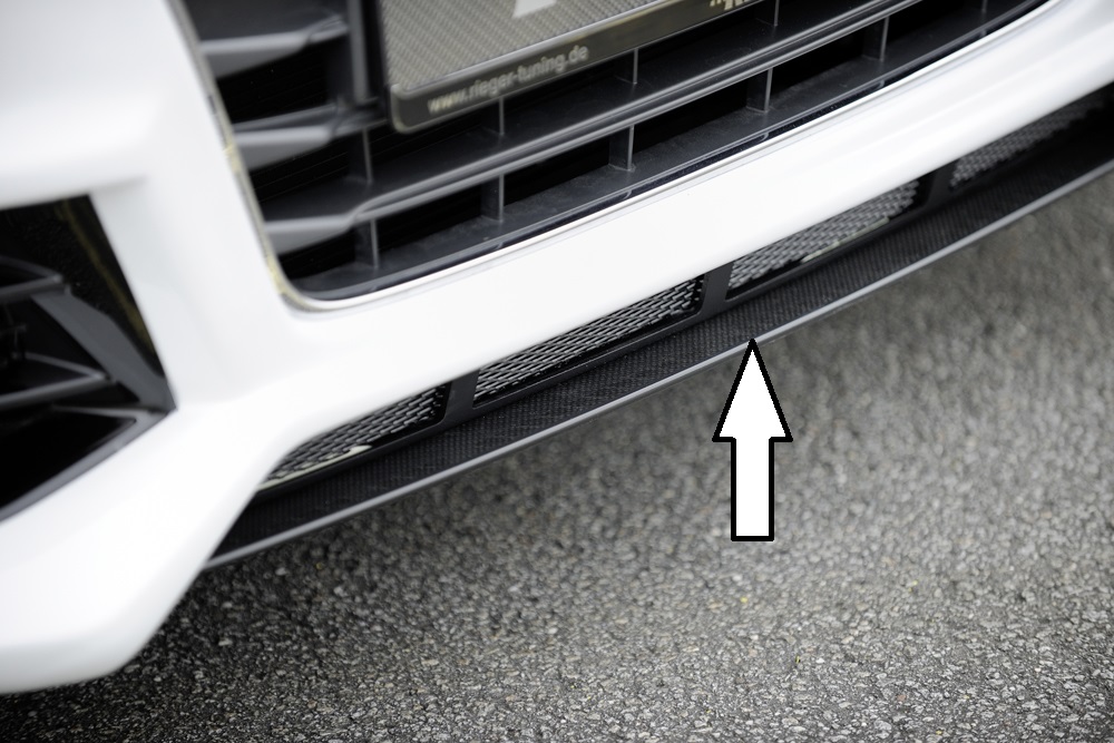 Rieger Spoilerschwert für Audi A3 / S3 8V