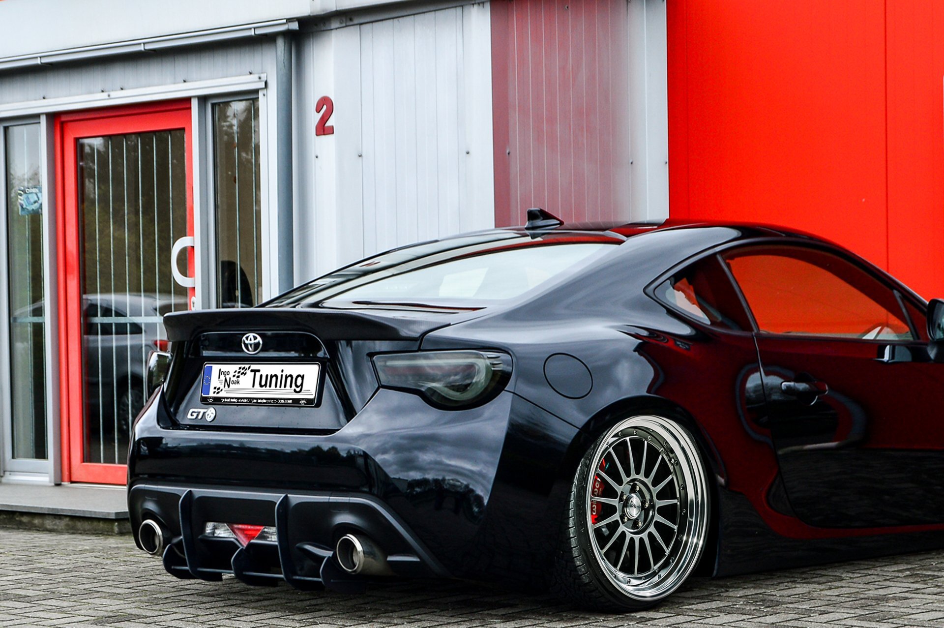 Ingo Noak Racing Heckansatz für Toyota GT86 ZN Facelift