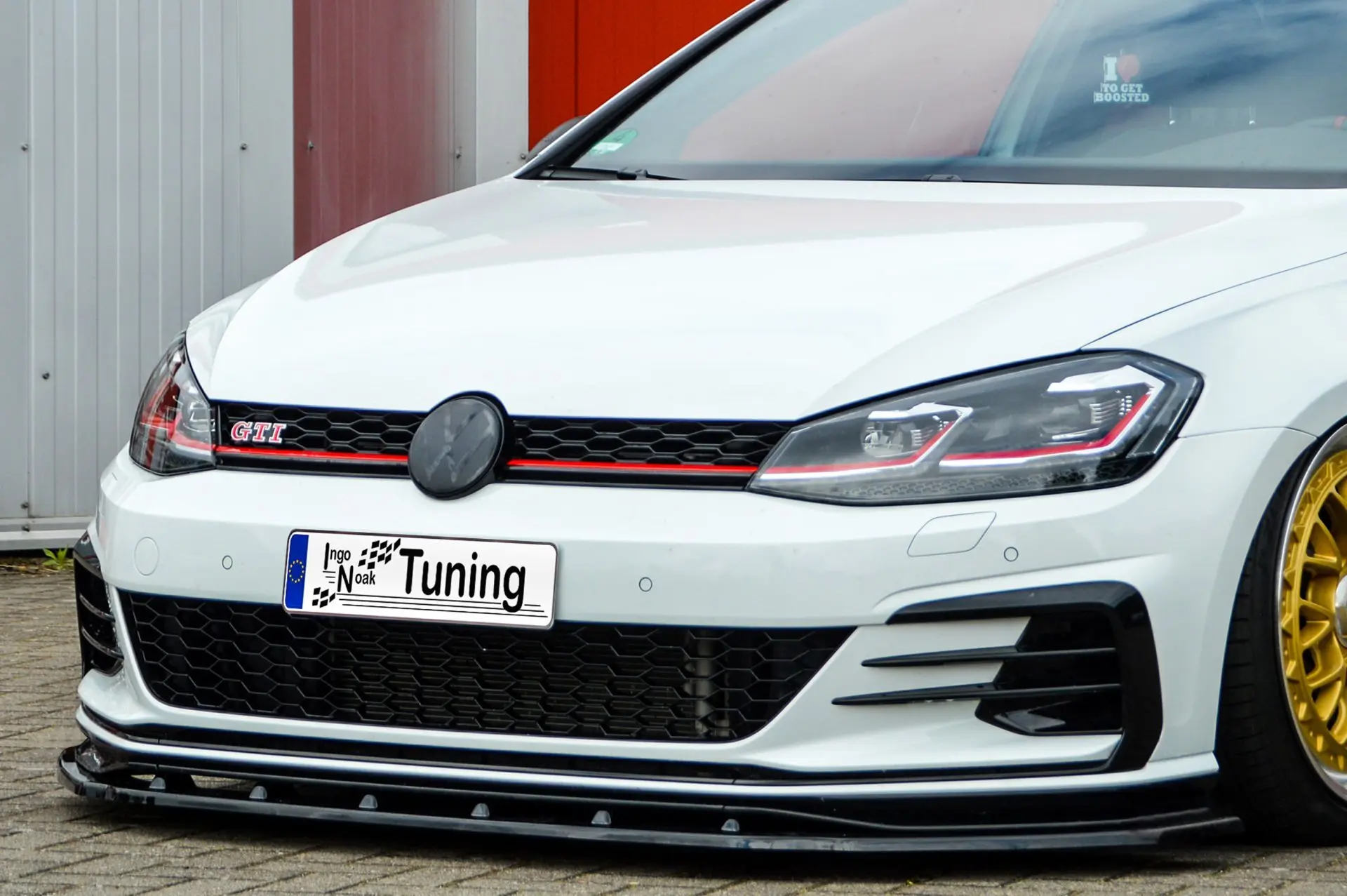 Ingo Noak Spoilerschwert Frontspoiler für VW Golf 7 GTI TCR