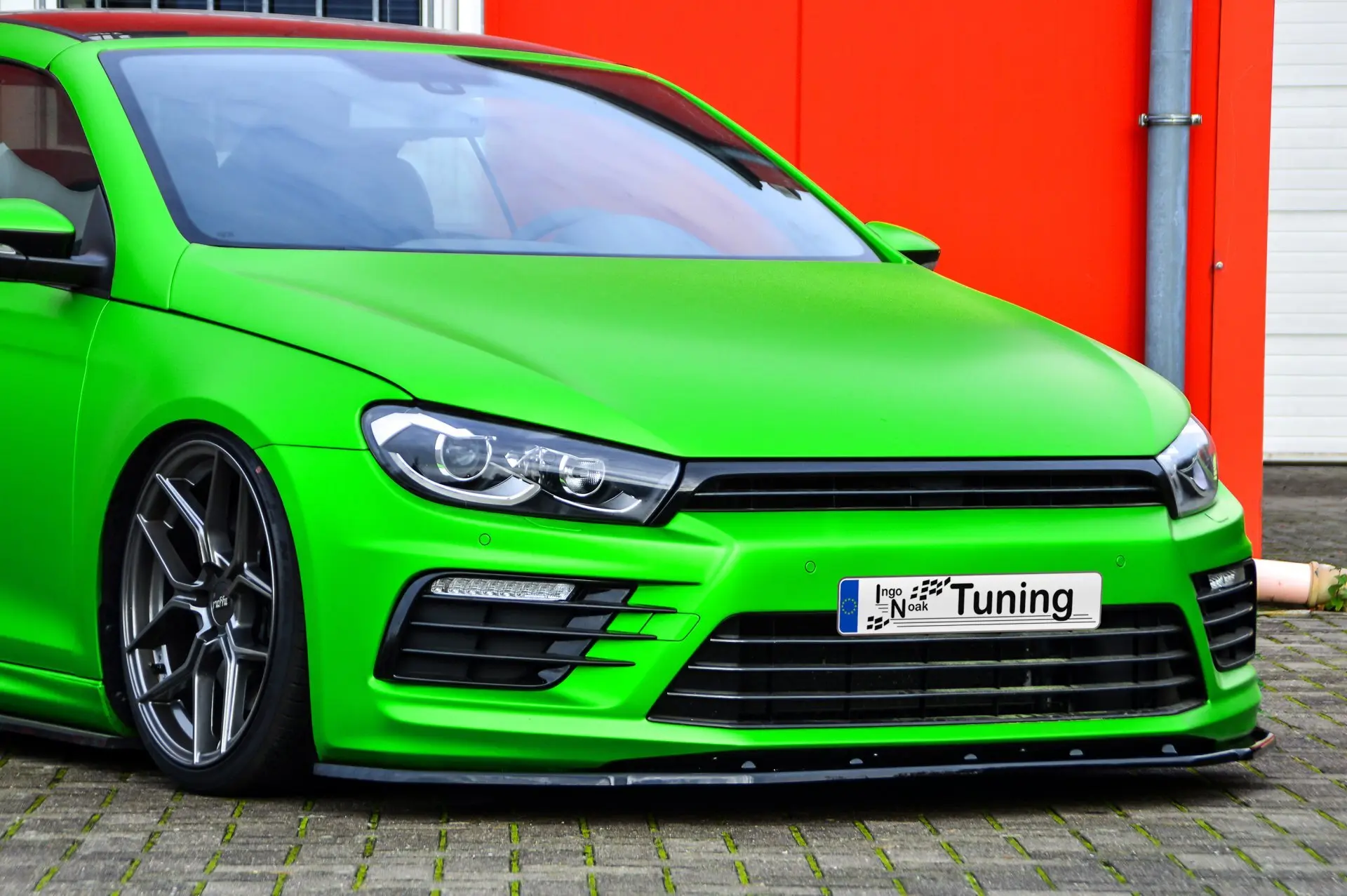 Ingo Noak V2 Cup Frontspoilerlippe für VW Scirocco R Facelift