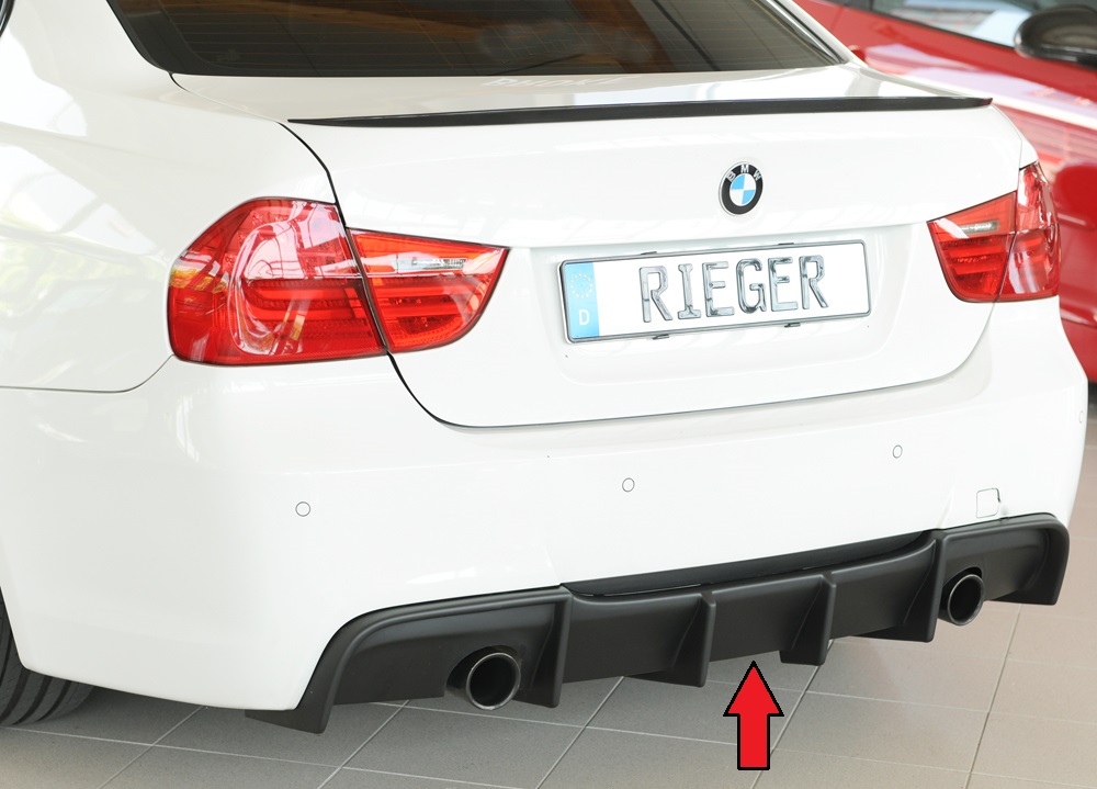 Rieger Heckeinsatz für BMW 3er E90 / E91
