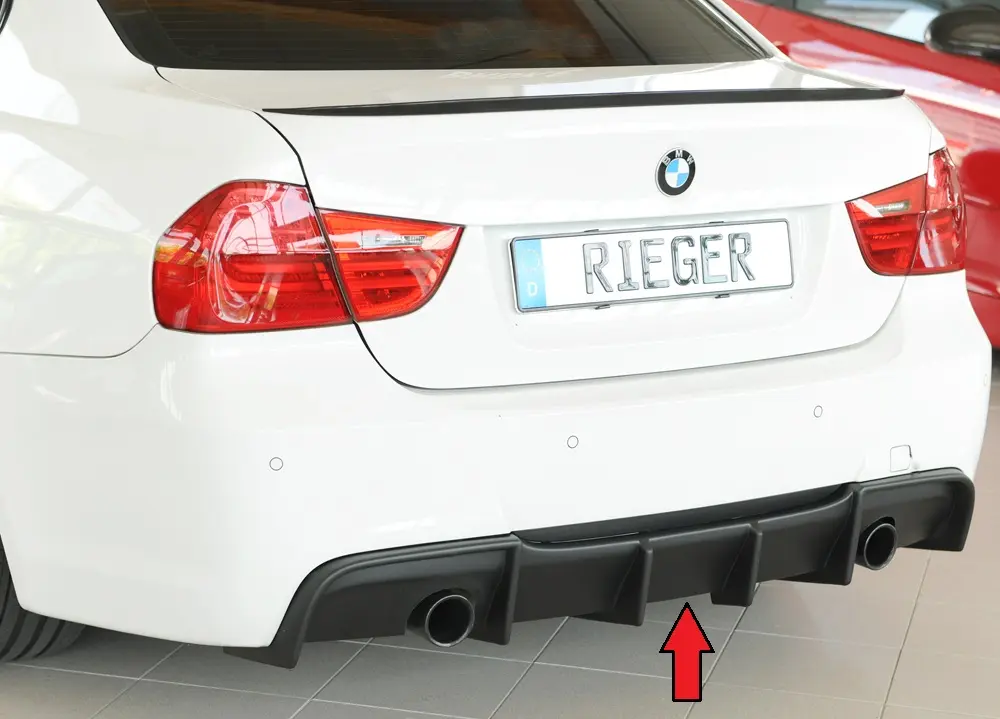 Rieger Heckeinsatz für BMW 3er E90 / E91