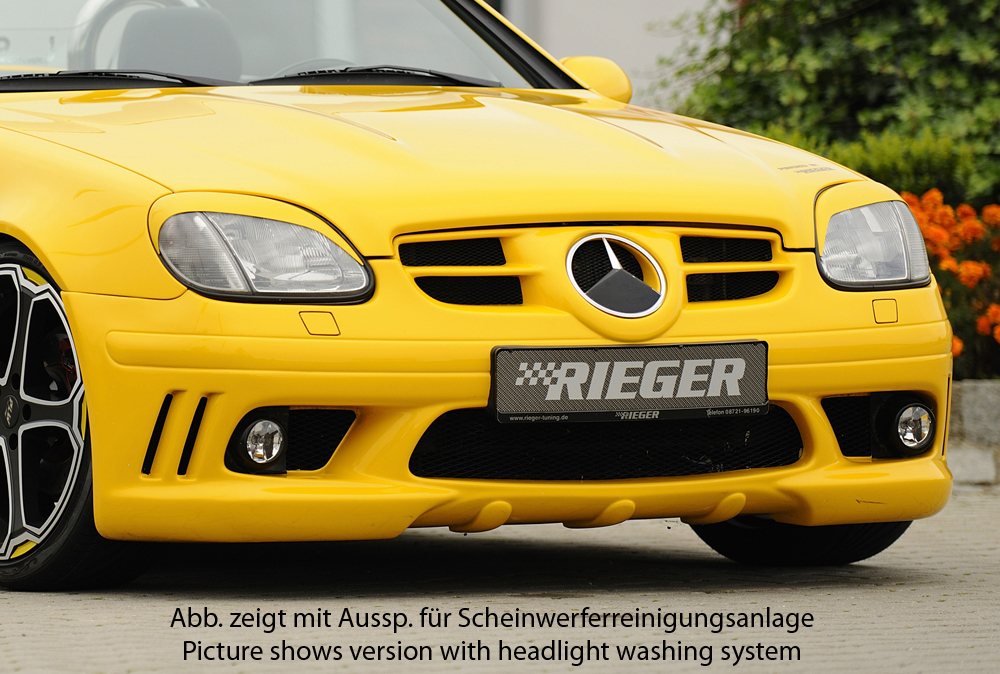 Rieger Spoilerstoßstange für Mercedes-Benz SLK SLK (Typ R170)