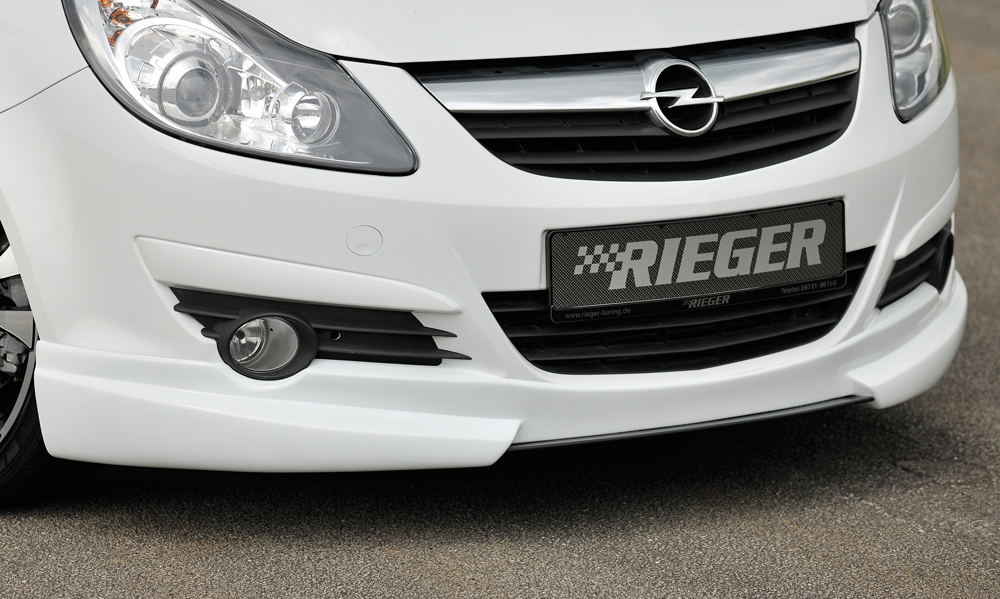 Rieger Spoilerlippe für Opel Corsa Corsa D