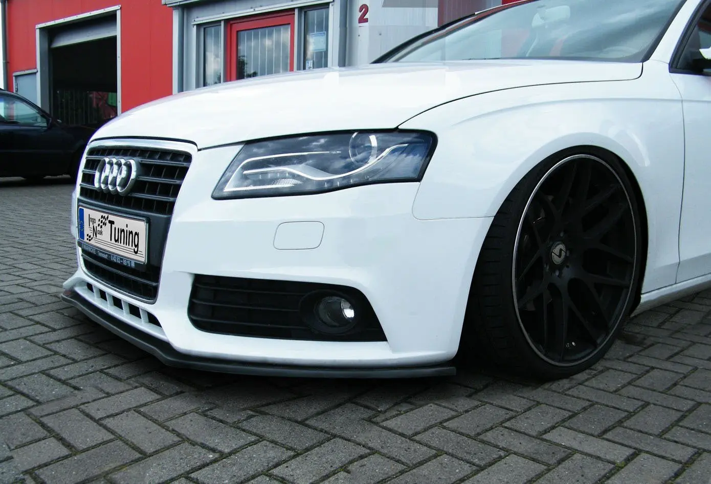 Ingo Noak Cup Frontspoilerlippe für Audi A4 B8 Bj. 2007-2011