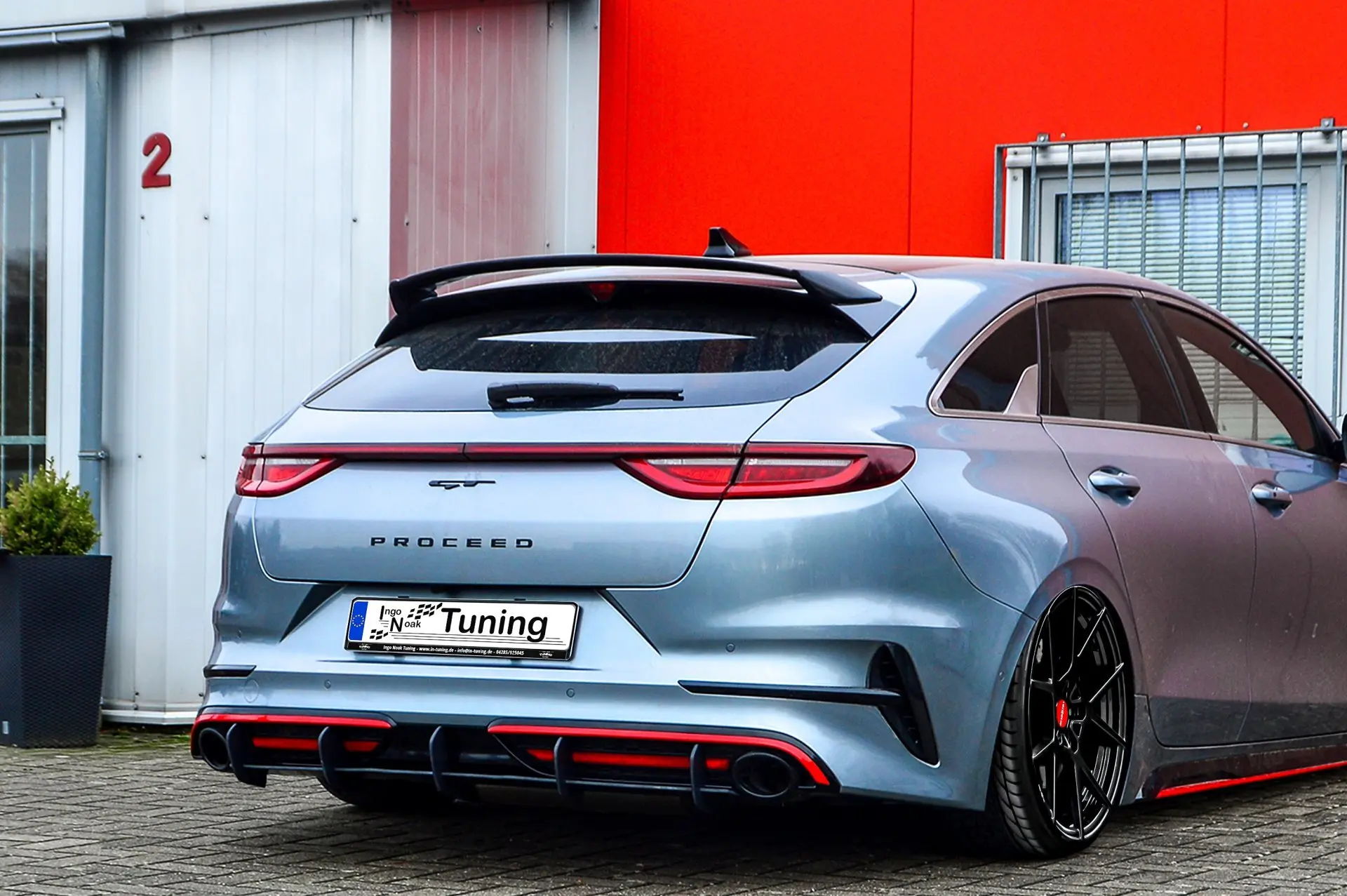 Ingo Noak Heckdiffusor Diffusor für Kia ProCeed GT ab Bj. 2021-