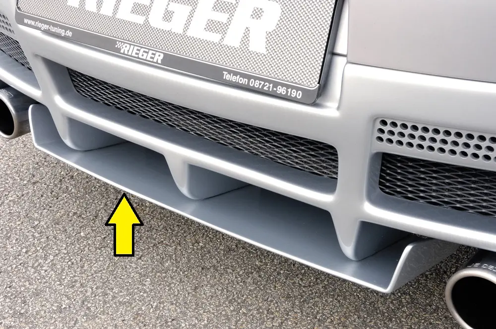 Rieger Diffusor für VW Golf V