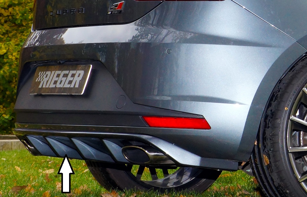Rieger Heckeinsatz für Seat Leon 5F