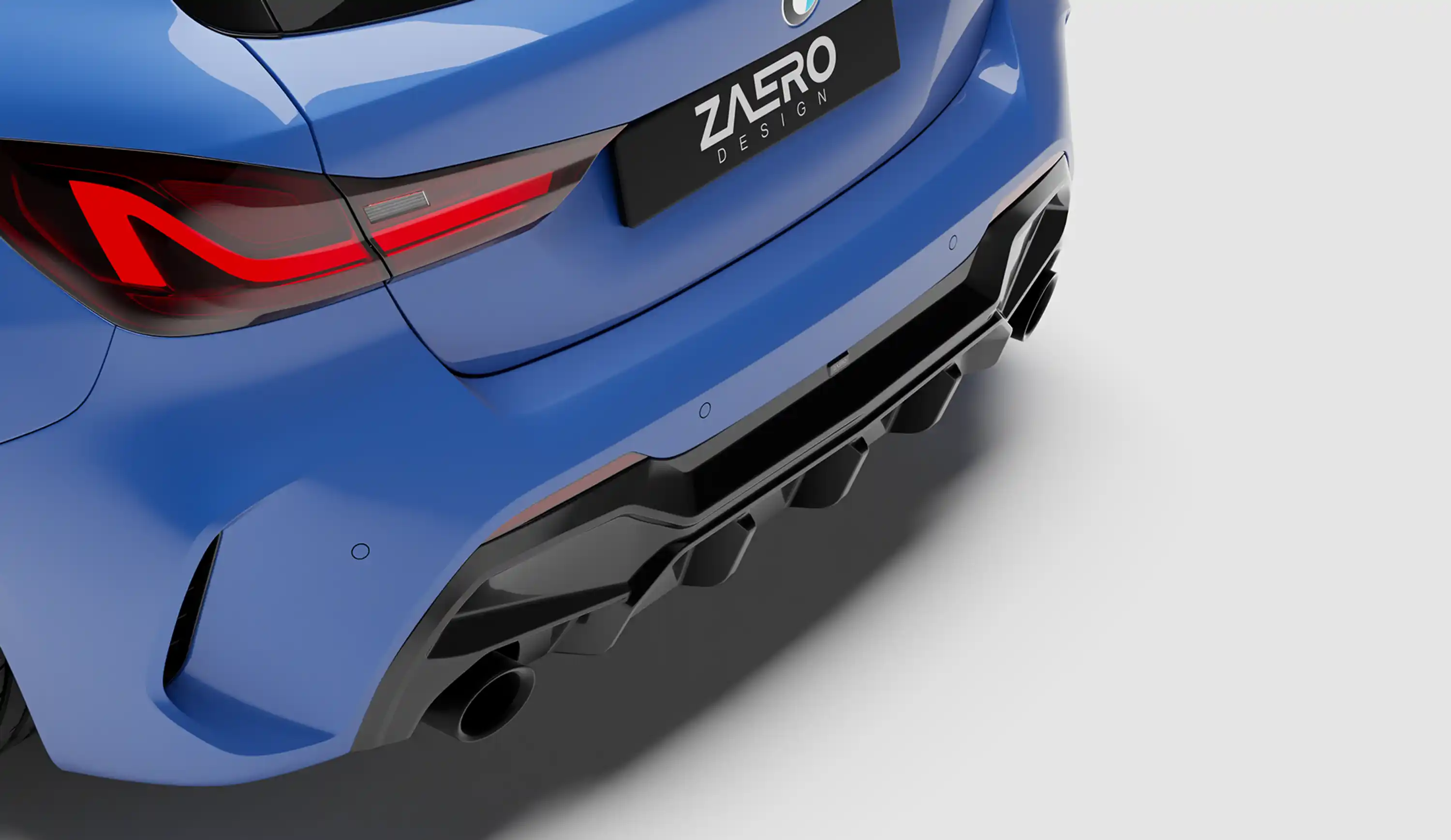 ZAERO EVO-1 Diffusor für BMW 1er F40 - 120 | 125 | 128ti | M135
