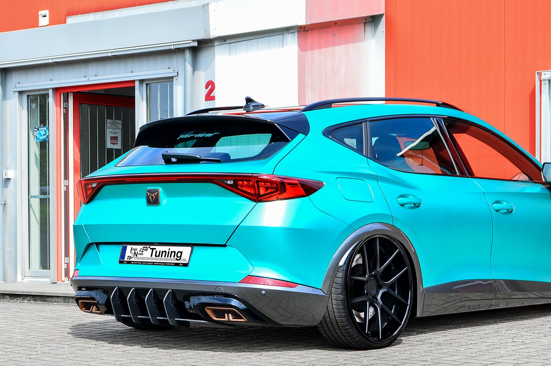 Ingo Noak Gefräster Heckansatz Diffusor für Cupra Formentor ab BJ.2020-