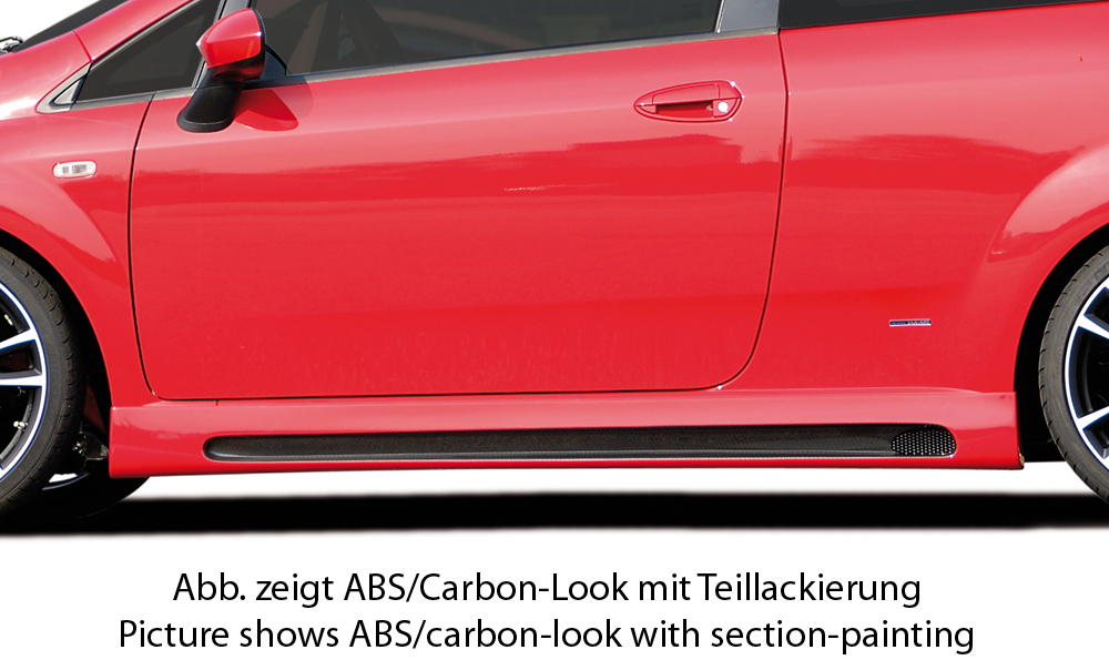 Rieger Seitenschweller für Fiat Grande Punto 199
