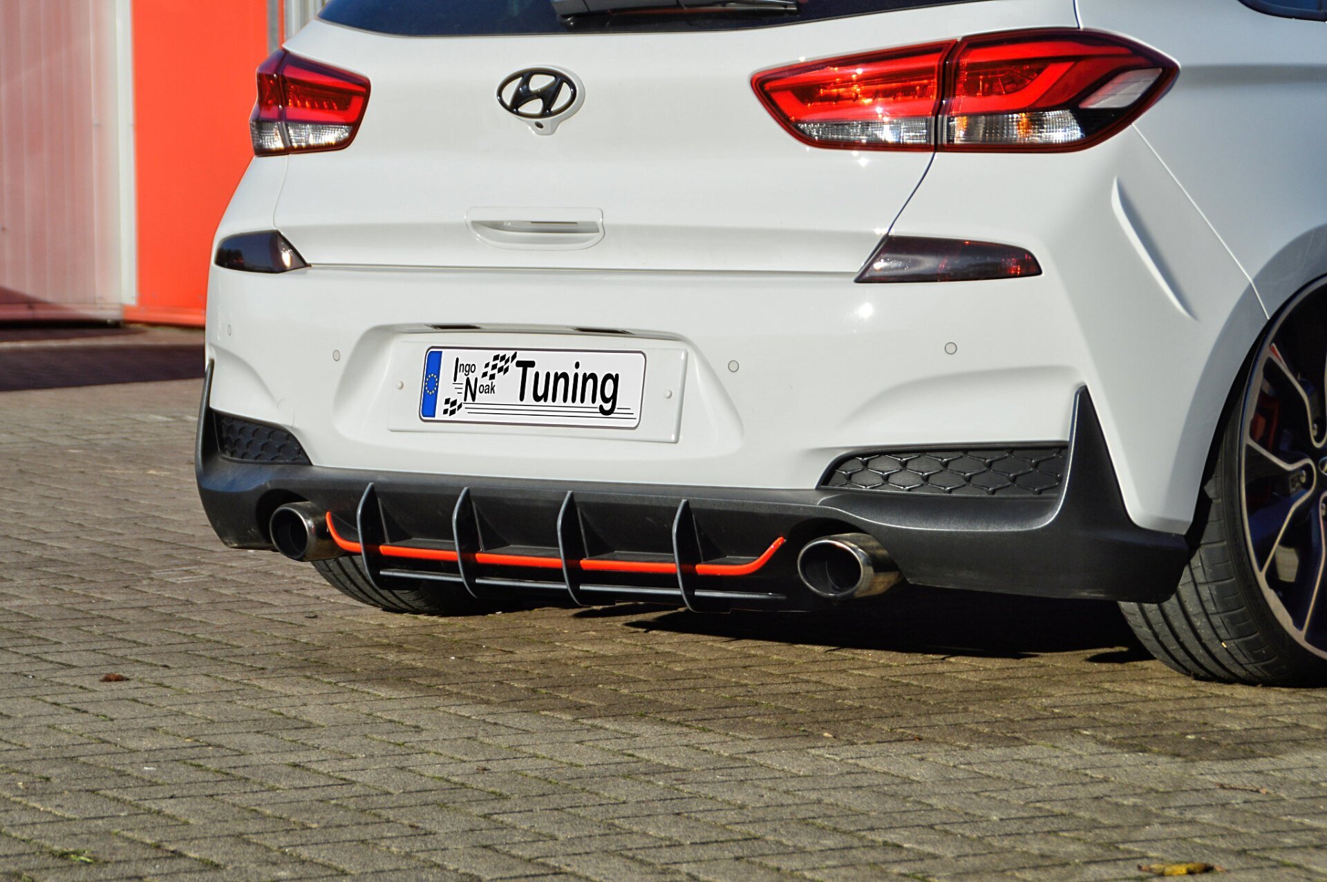 Ingo Noak Racing Heckansatz für Hyundai I30N ab Bj.2017-