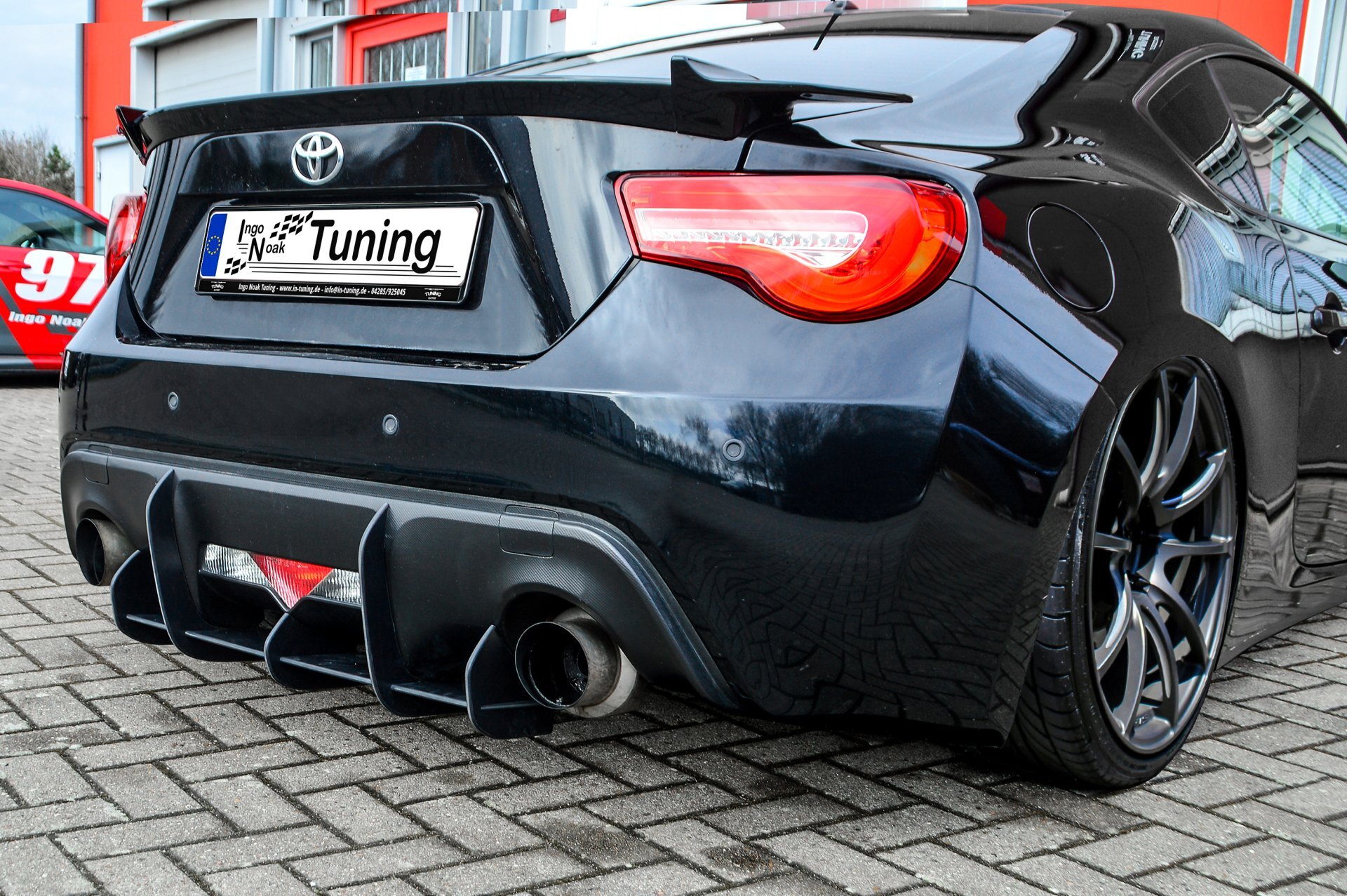 Ingo Noak Racing Heckansatz für Toyota GT86 ZN