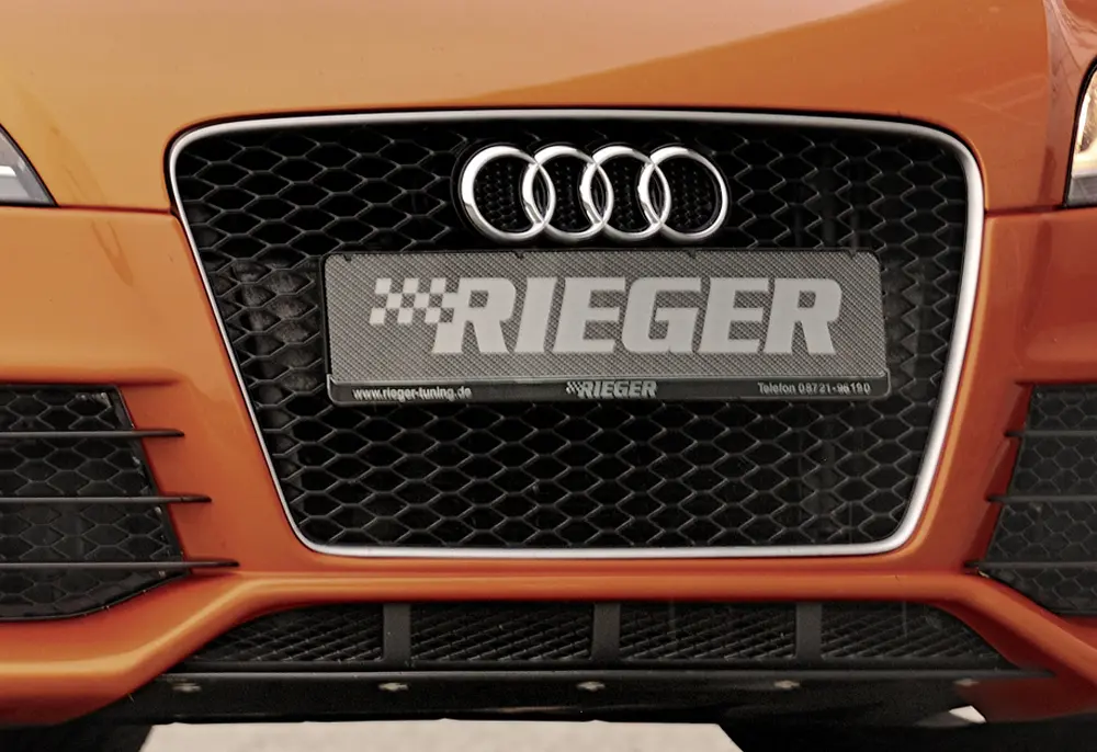 Rieger Kühlergrill Audi TT-RS (8J), schwarz/aluminium