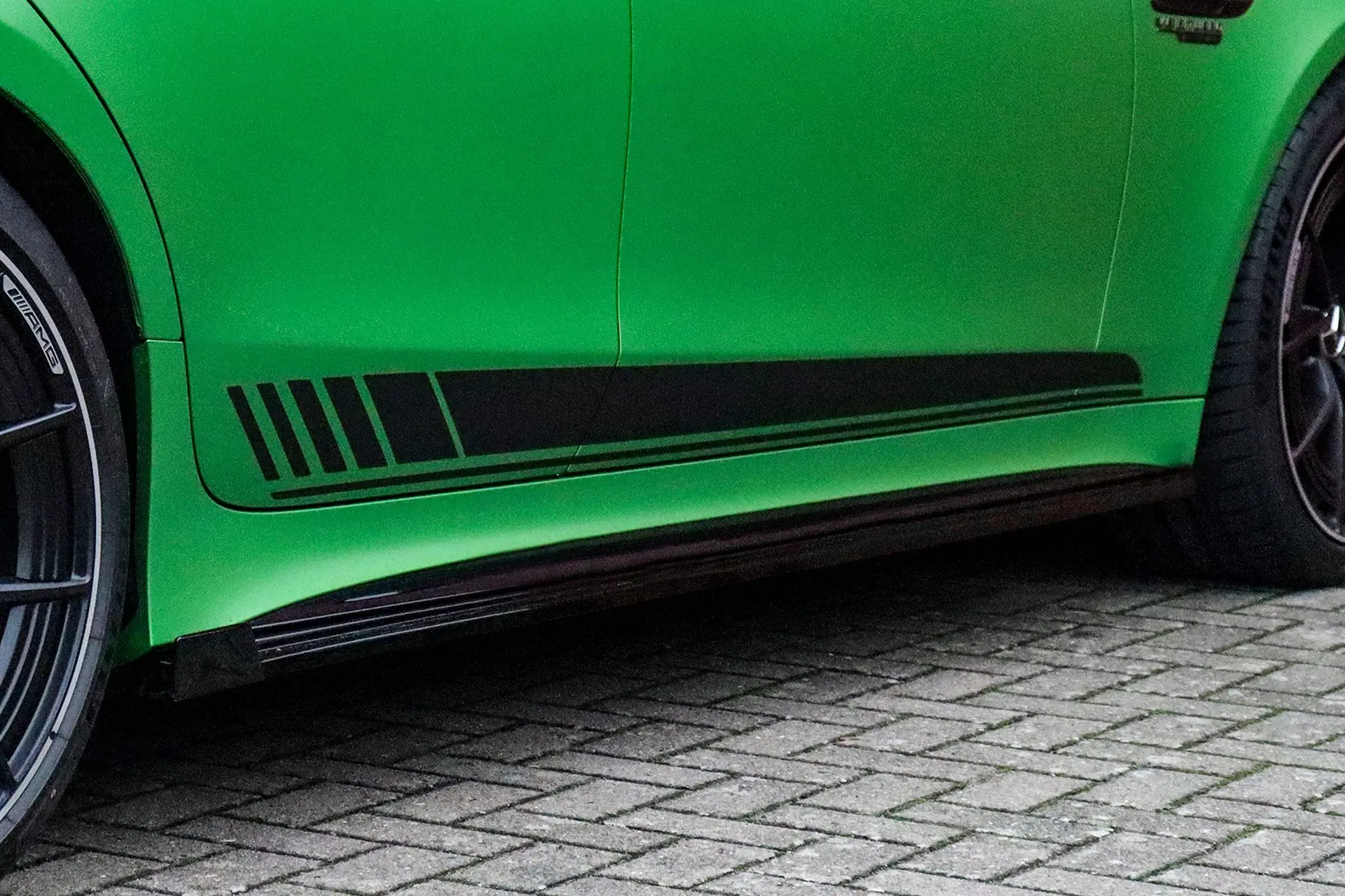 Ingo Noak Cup Seitenschweller mit Wing hinten für Mercedes AMG GT X290