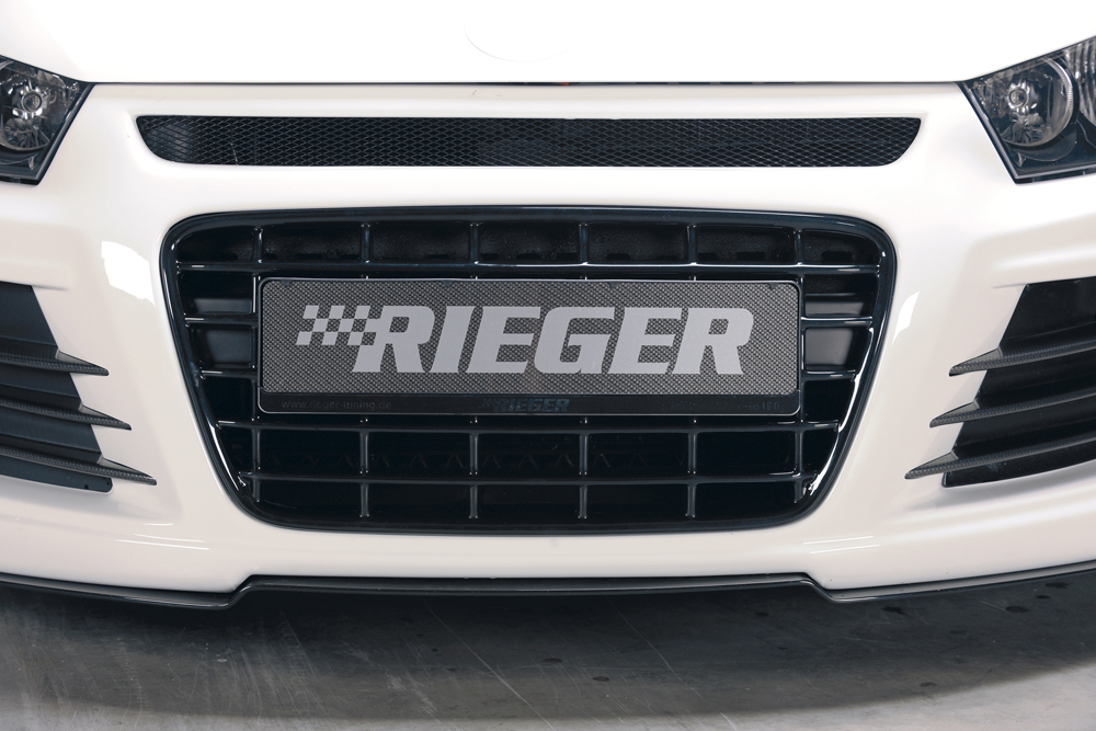 Rieger Grill schwarz glänzend für VW Scirocco 3 (13) Coupe