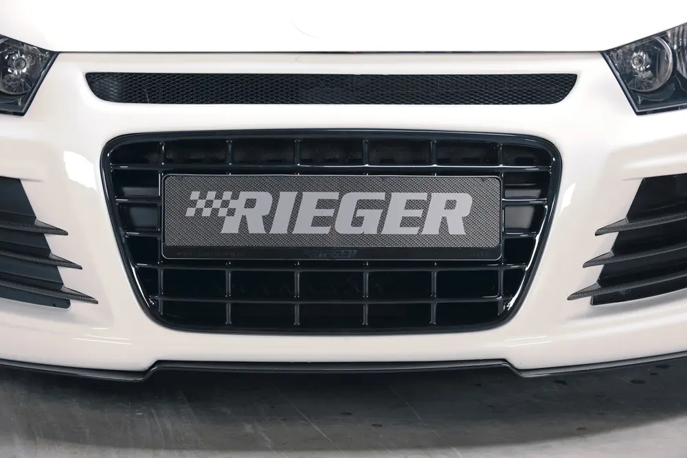 Rieger Grill schwarz glänzend für VW Scirocco 3 (13) Coupe