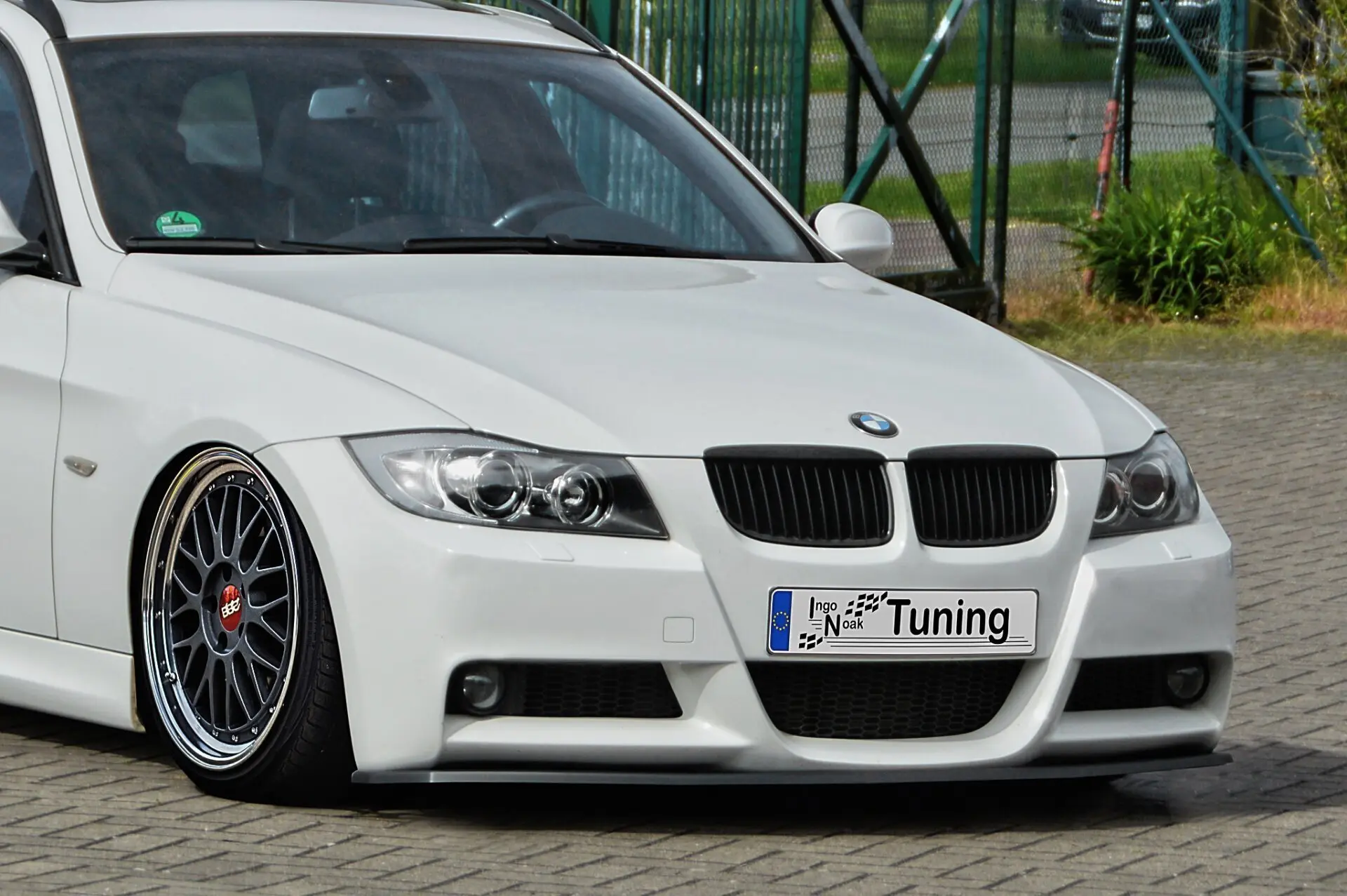 Ingo Noak Cup Spoilerschwert Frontspoiler Cuplippe ABSfür BMW E90 E91 VFL 3er M-Paket ABE
