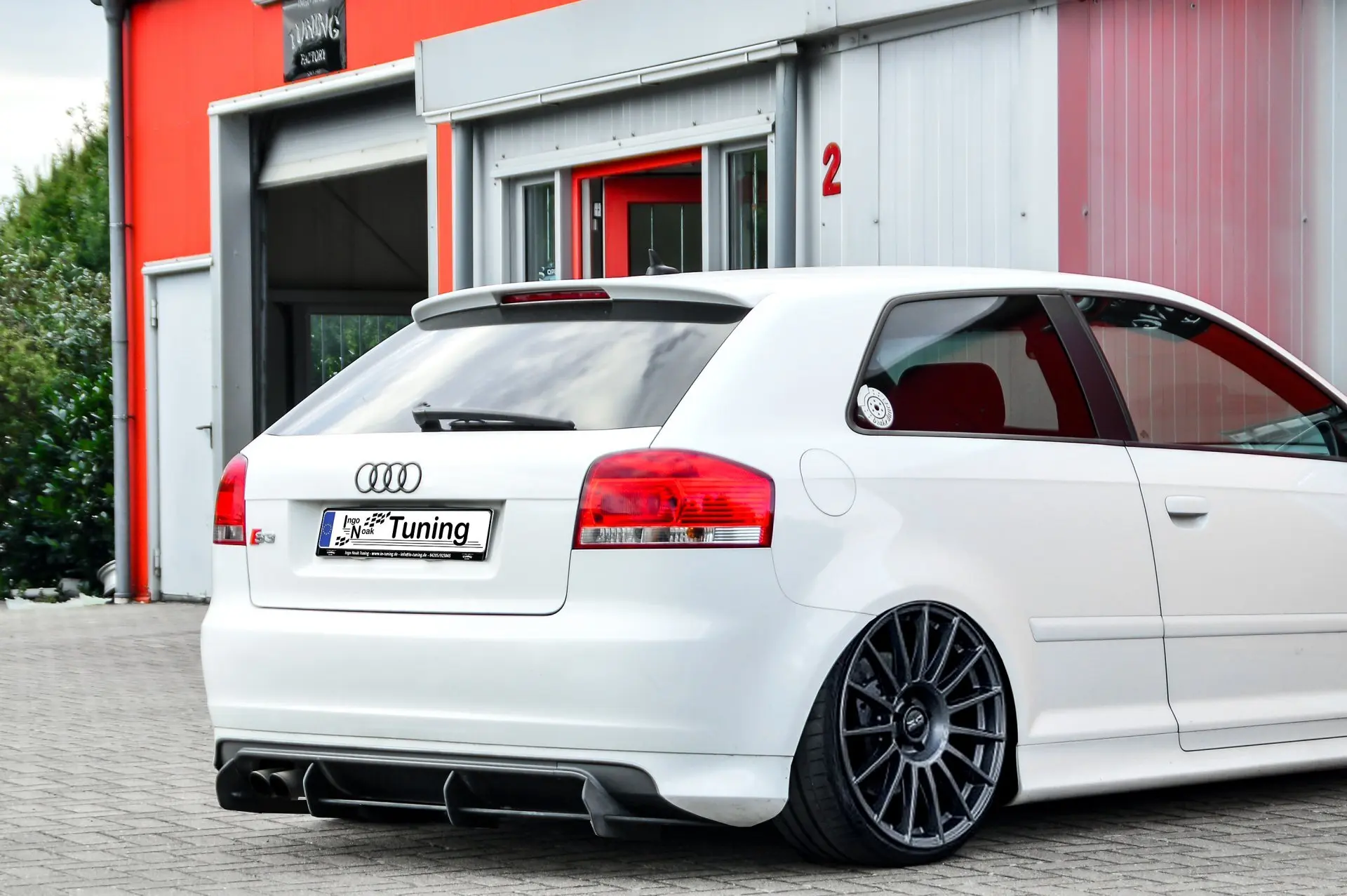 Ingo Noak Gefräster Heckansatz für Audi S3 8P