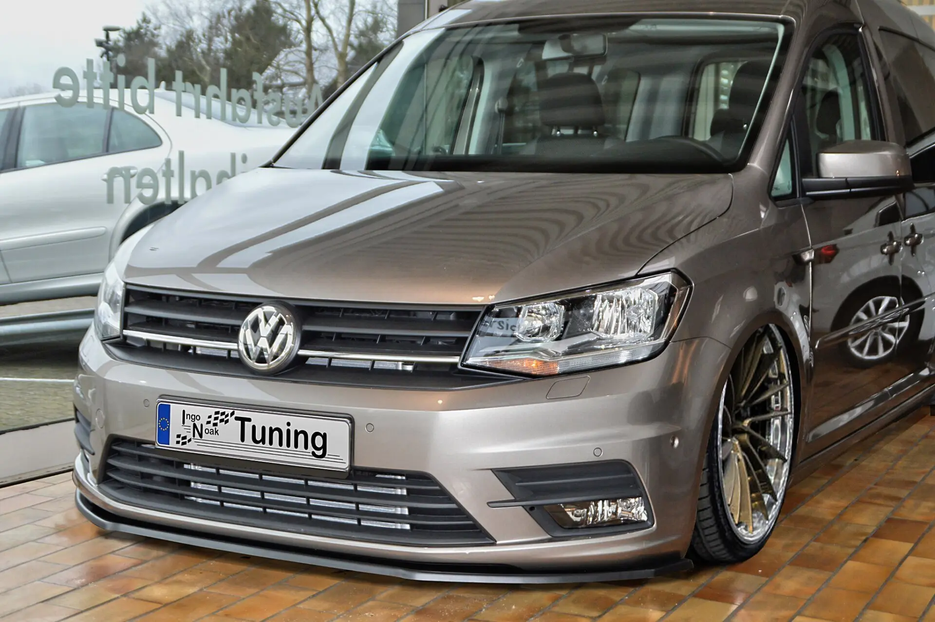 Ingo Noak Spoilerschwert Cup Frontspoilerlippe für VW Caddy 2K