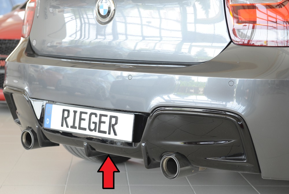 Rieger Heckeinsatz für BMW 1er F20 / F21