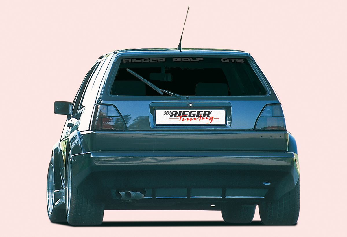 Rieger Heckschürze Breitbau I für VW Golf II 3- und