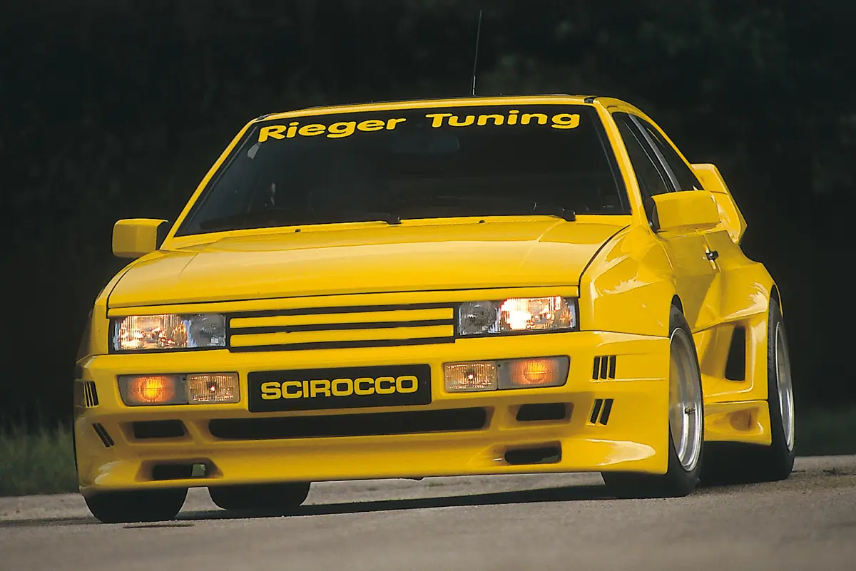 Rieger Seitenschweller Breitbau II für VW Scirocco 2 Coupe