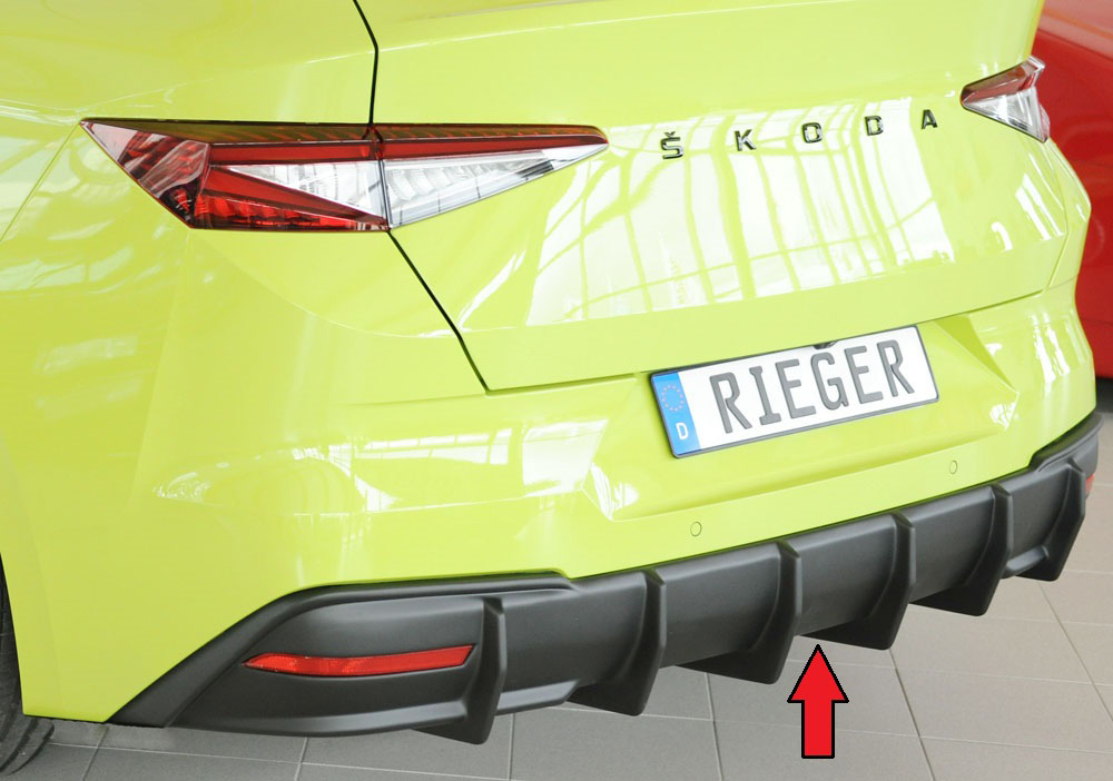 Rieger Heckeinsatz für Skoda Enyaq iV (NY)