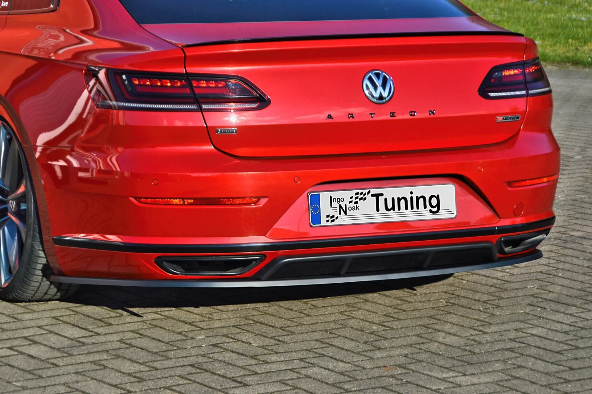 Ingo Noak Heckdiffusor mit Cupspoiler für VW Arteon R-Line