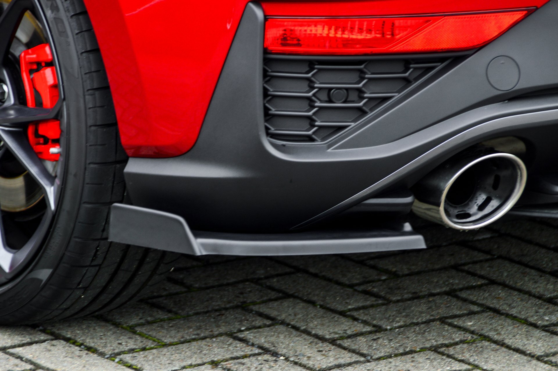 Ingo Noak Heckansatz Seitenteile mit Wing für Hyundai I30N