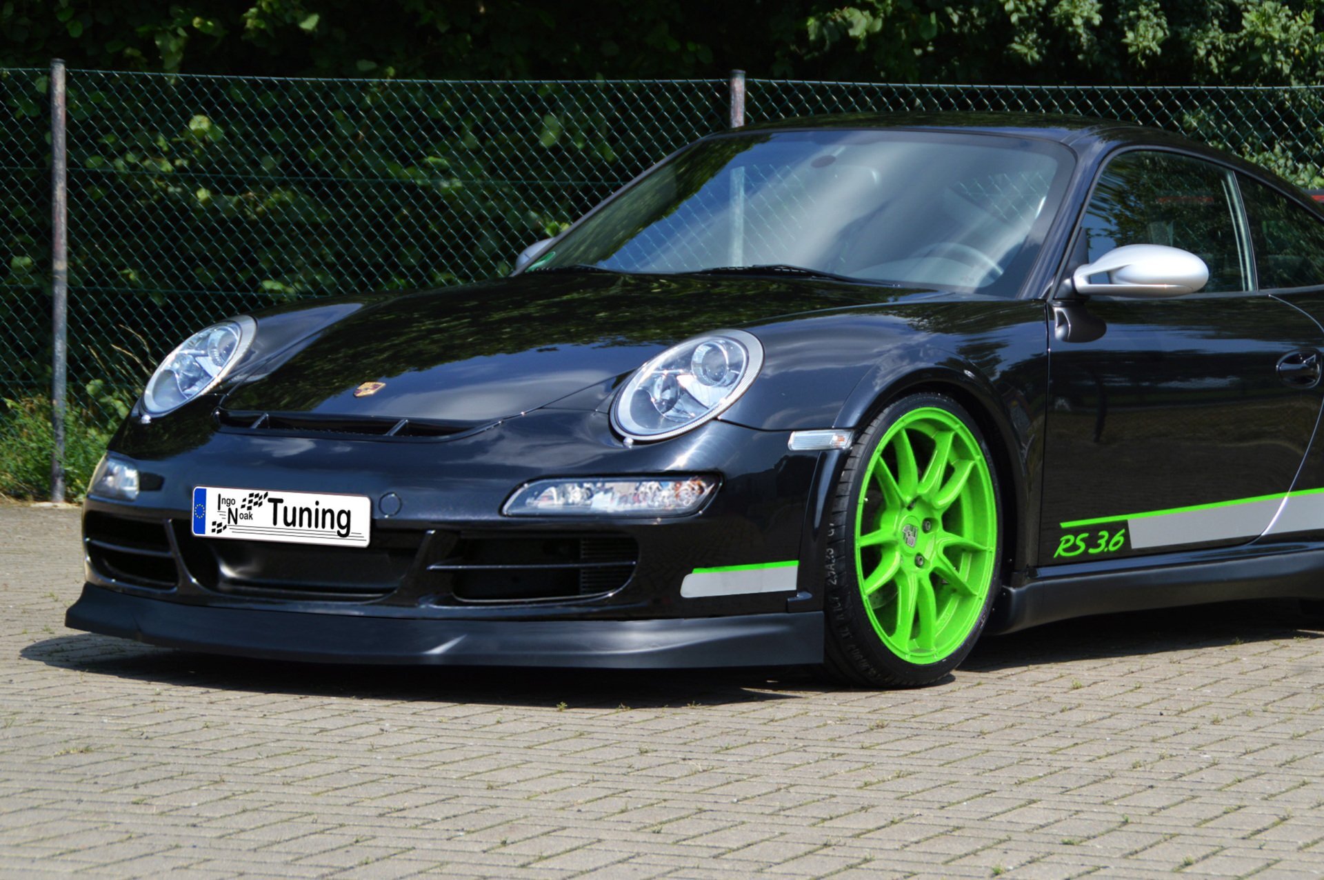 Ingo Noak Frontspoiler für Porsche 911 997 ab Bj. 2004-2008
