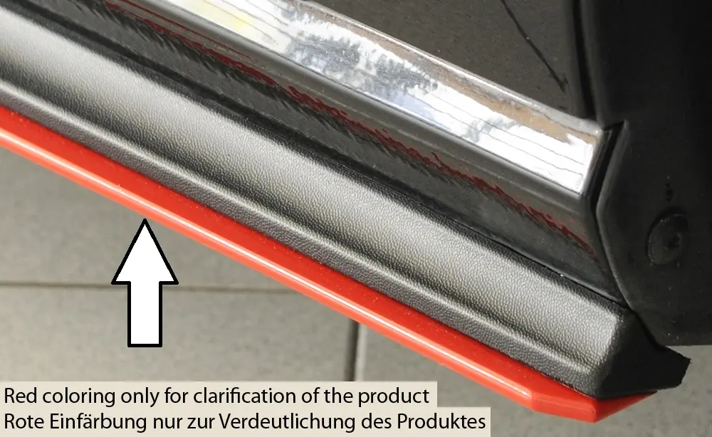 Rieger Seitenschwelleransatz (ca. 7mm) für VW Golf VII GTI + GTE + GTD