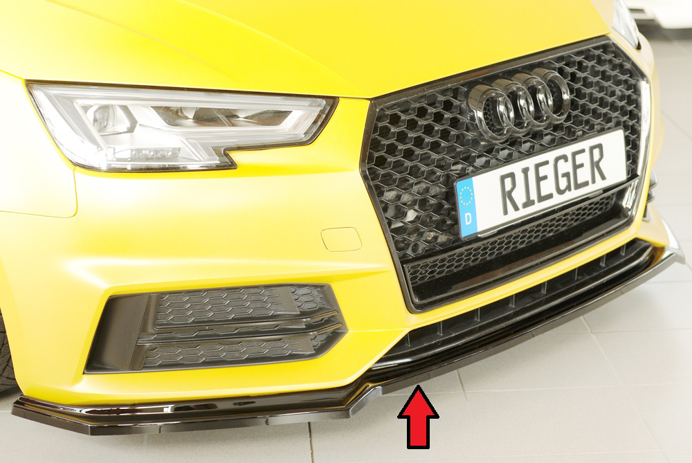 Rieger Spoilerschwert für Audi A4 / S4 B9