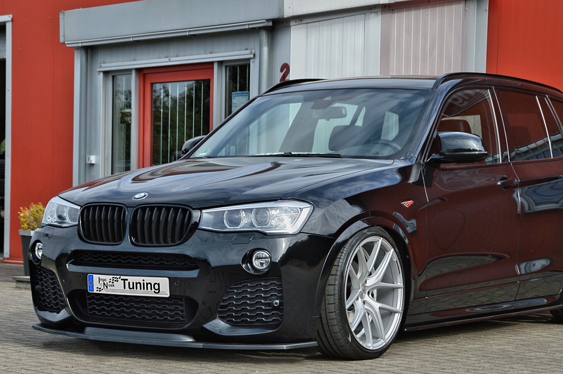 Ingo Noak Cup Frontspoilerlippe für BMW X3/X4 F25 F26 mit M-Paket