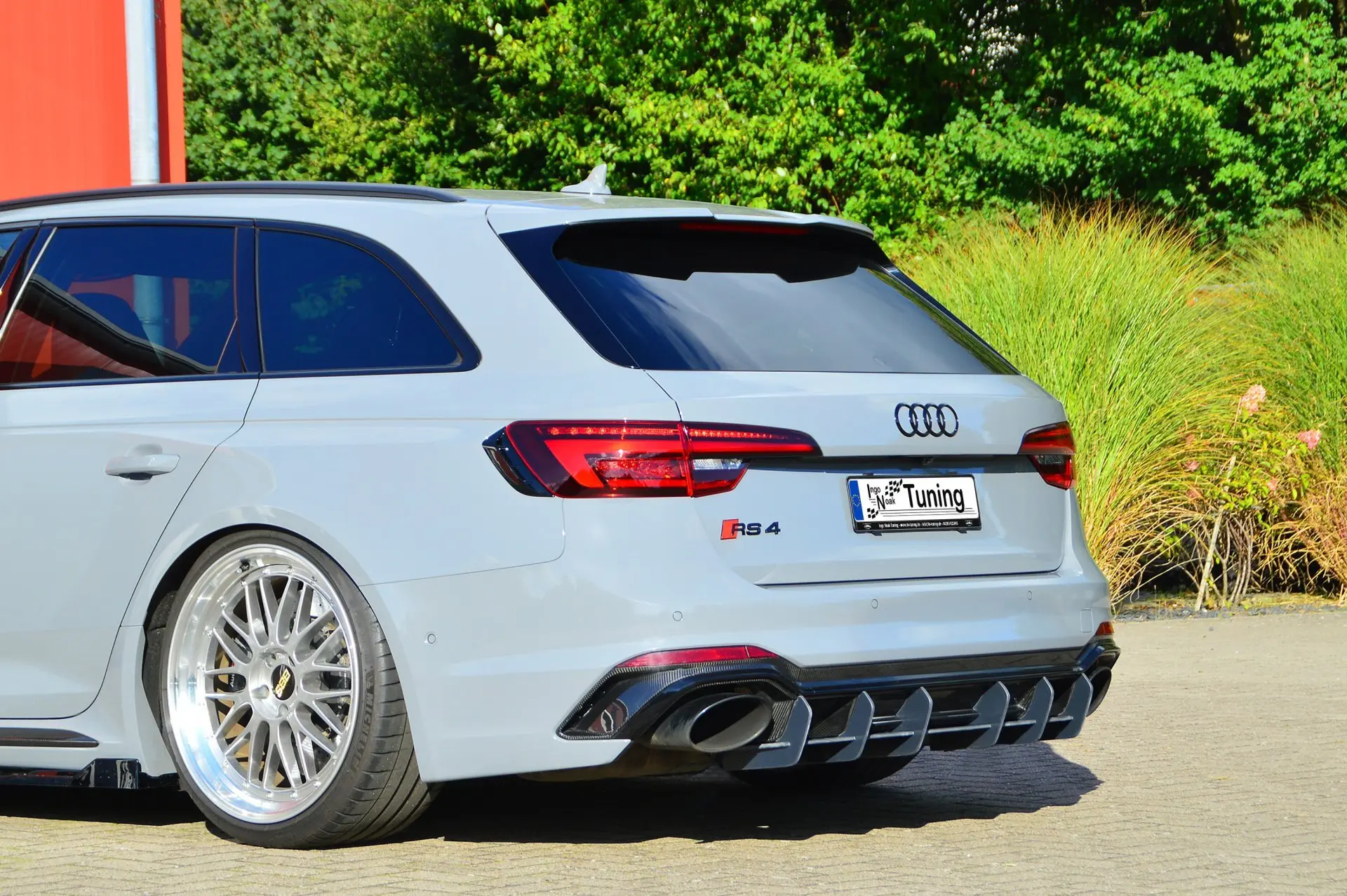 Ingo Noak Gefräster Heckansatz aus ABS für Audi RS4 B9