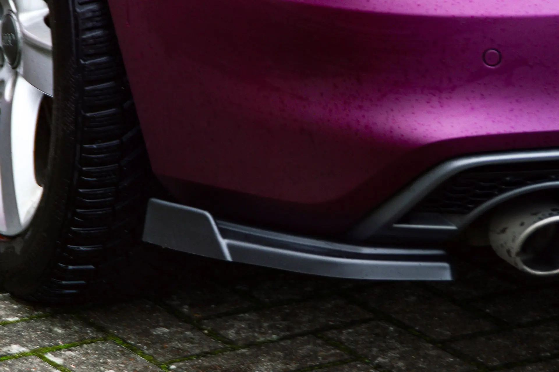 Ingo Noak Cup Heckansatz Seitenteile mit Wings für Audi A4 B8 mit S-Line +S4