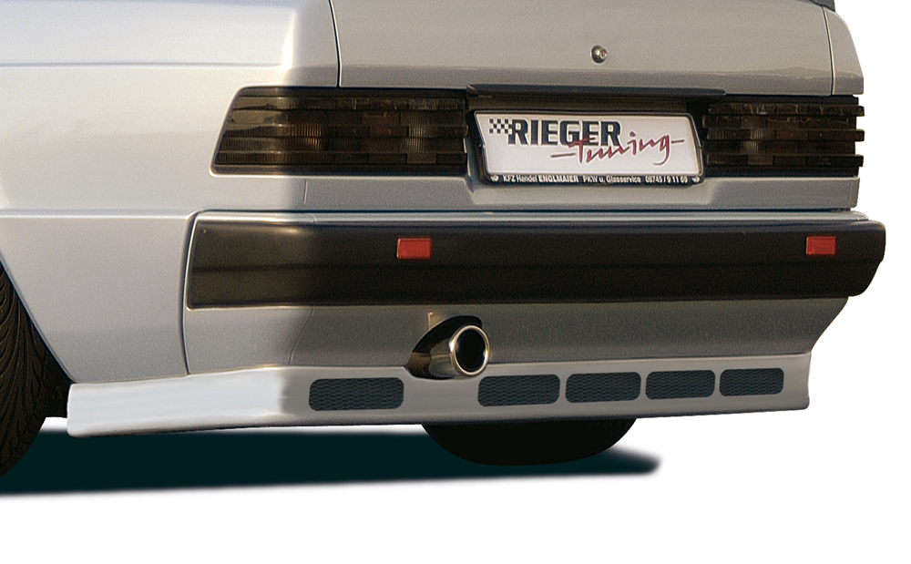 Rieger Heckansatz für Mercedes-Benz 190 (W201) Limousine