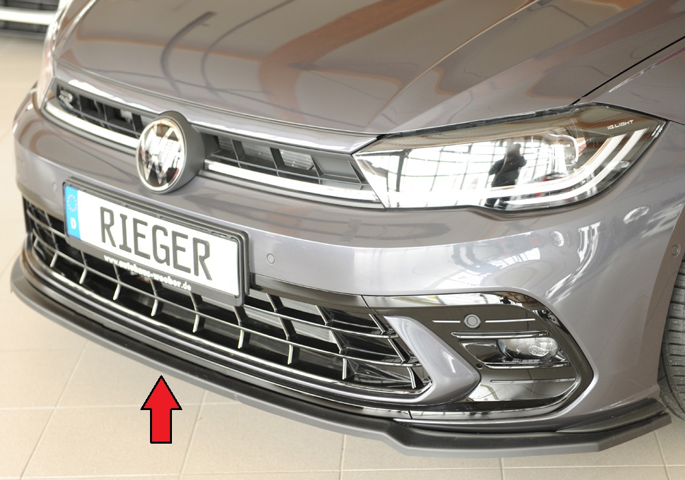 Rieger Spoilerschwert für VW Polo 6 AW