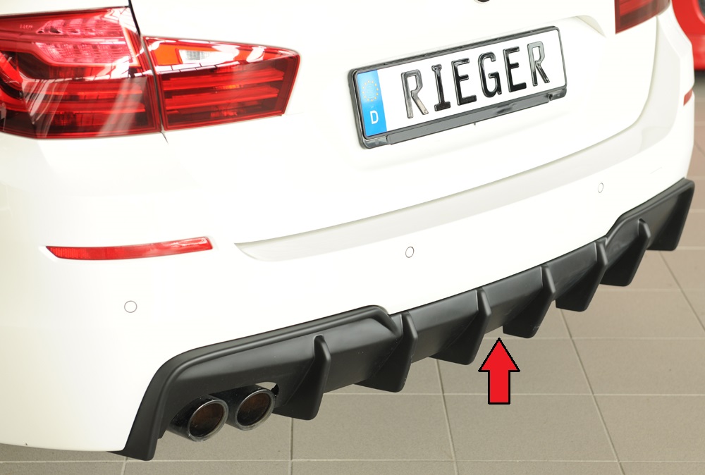 Rieger Heckeinsatz für BMW 5er F10 / F11
