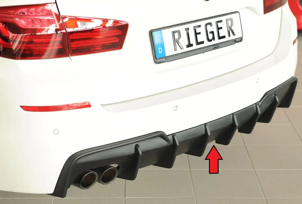 Rieger Heckeinsatz für BMW 5er F10 / F11