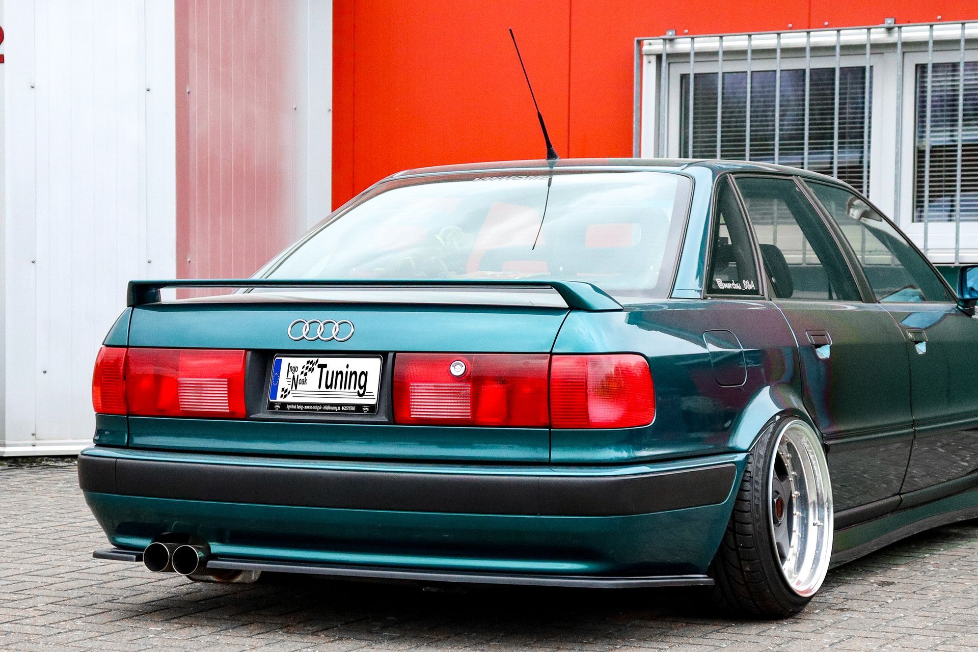 Ingo Noak Cup Heckspoilerlippe für Audi 80 B4