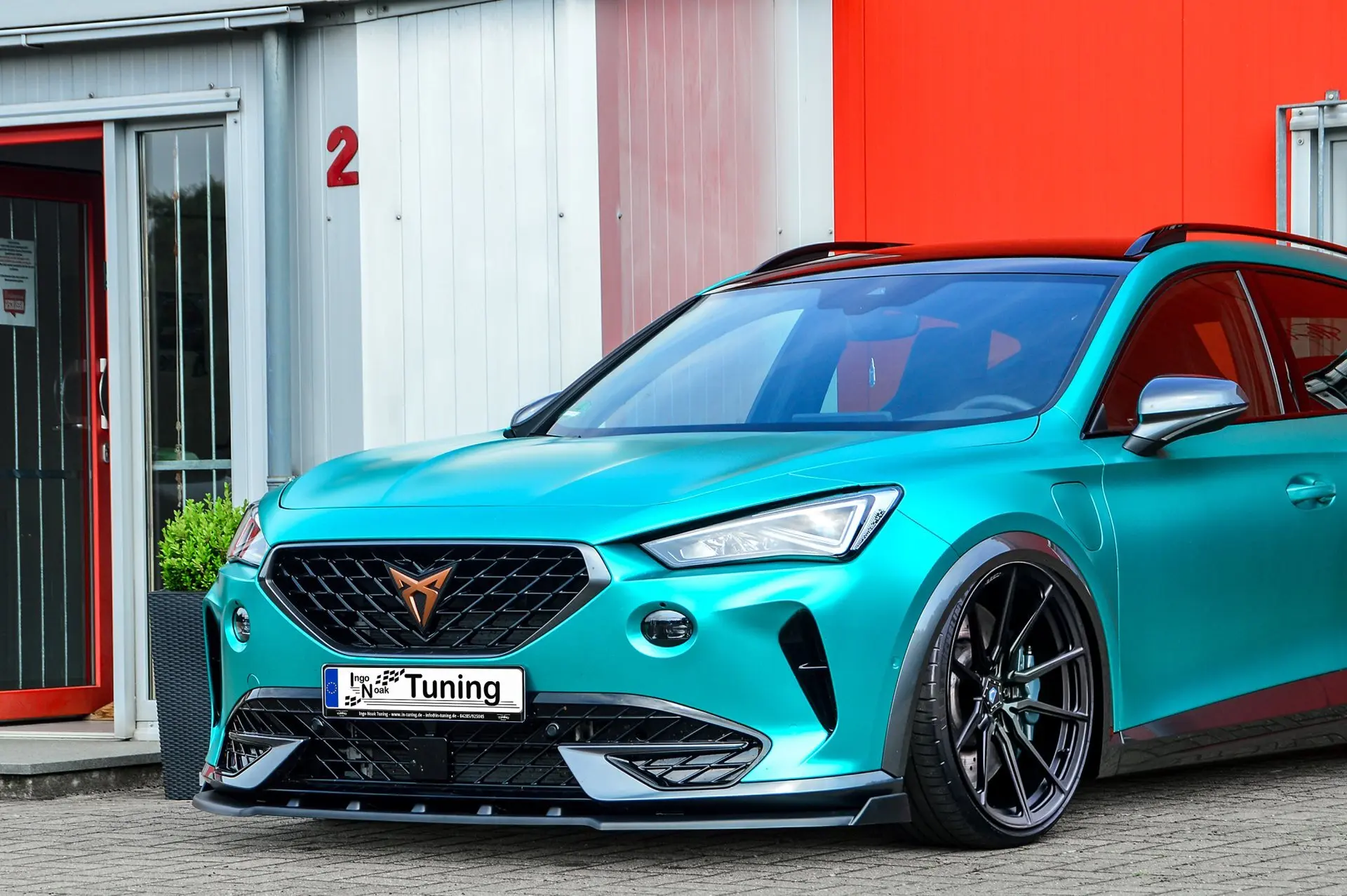 Ingo Noak CUP Frontspoilerlippe mit Wing passend für Cupra Formentor ab Bj 2020-
