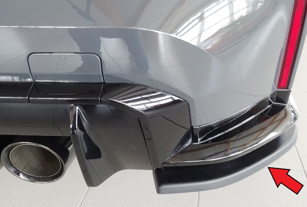 Rieger Heckschürzenansatz seitlich rechts für BMW M3 G80 / G81